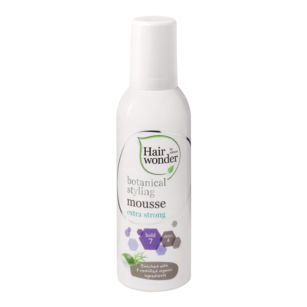 Hairwonder Botanical Styling Mousse – Extra strong